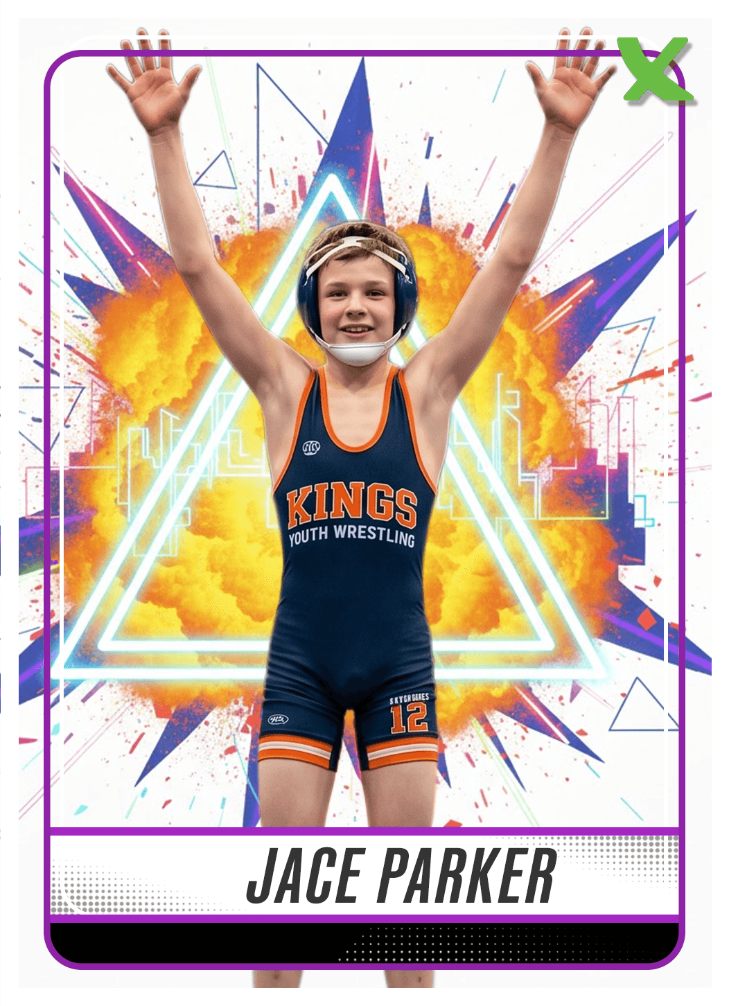 Wrestling trading cards